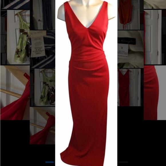 Nicole Miller Dresses & Skirts - Nicole Miller Red Dress Semi-Formal Size 4